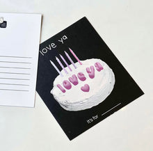 Load image into Gallery viewer, Love Postcard & Sticker Set
