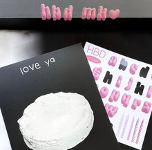 Load image into Gallery viewer, Love Postcard & Sticker Set