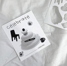 Load image into Gallery viewer, HBD Postcard & Sticker Set