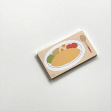 Load image into Gallery viewer, Omurice Mini Memo Pad