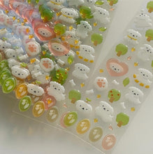 Load image into Gallery viewer, Walking Puppy Epoxy Seal Sticker