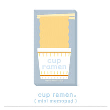 Load image into Gallery viewer, Cup Ramen Mini Memo Pad