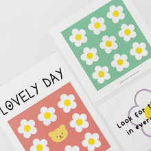 Load image into Gallery viewer, Daisy Three Set Poster