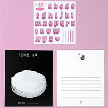 Load image into Gallery viewer, Love Postcard & Sticker Set