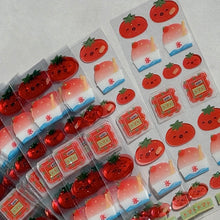 Load image into Gallery viewer, Tomato Epoxy Seal Sticker