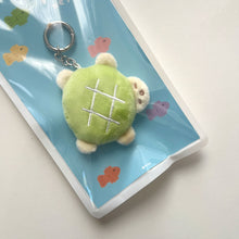Load image into Gallery viewer, Melon Pan Turtle Key Chain