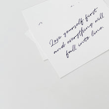 Load image into Gallery viewer, Mini Lettering Postcard - ver. 2 (ea)