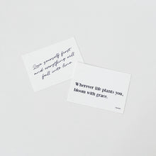 Load image into Gallery viewer, Mini Lettering Postcard - ver. 2 (ea)