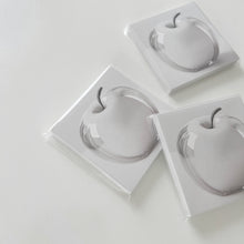 Load image into Gallery viewer, White Apple Memo Pad