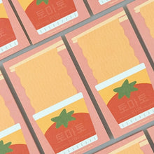 Load image into Gallery viewer, Tomato Cup Ramen Mini Memo Pad