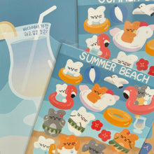 Load image into Gallery viewer, SUMMER BEACH STICKER