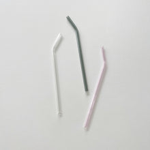 Load image into Gallery viewer, Reusable Glass Straw