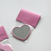 Load image into Gallery viewer, Happy Hour Heart Mini Hand Mirror