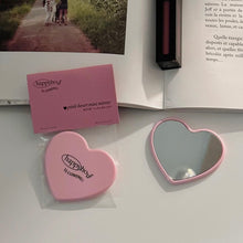 Load image into Gallery viewer, Happy Hour Heart Mini Hand Mirror