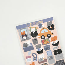 Load image into Gallery viewer, WEEKDAYS STICKER