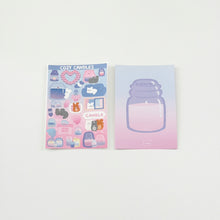 Load image into Gallery viewer, COSY CANDLE STICKER