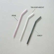 Load image into Gallery viewer, Reusable Glass Straw