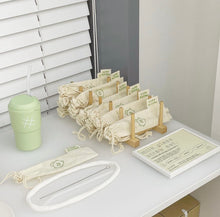 Load image into Gallery viewer, Milk Glass Straw & Pouch Set