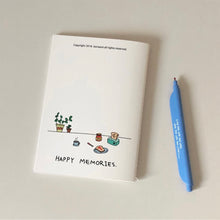 Load image into Gallery viewer, Happy Memories Notebook