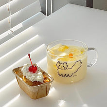 Load image into Gallery viewer, Meoww Flat Cereal Cup (Heat Resistant)