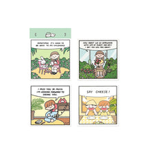 Load image into Gallery viewer, Comic Sticker Set (Green)