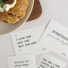 Load image into Gallery viewer, Mini Lettering Postcards (ea)