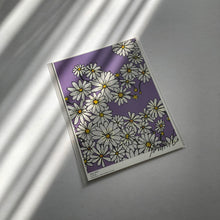 Load image into Gallery viewer, A5 Flower Poster - Daisy