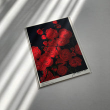 Load image into Gallery viewer, A5 Flower Poster - Santana Rose (NAVY)