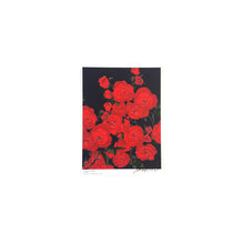 Load image into Gallery viewer, A5 Flower Poster - Santana Rose (NAVY)