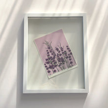 Load image into Gallery viewer, A5 Flower Poster - Lavender