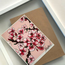 Load image into Gallery viewer, A5 Flower Poster - Cherry Blossom
