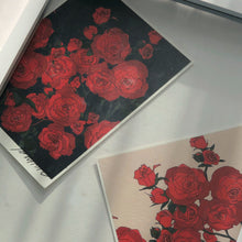 Load image into Gallery viewer, A5 Flower Poster - Santana Rose (NAVY)