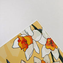 Load image into Gallery viewer, A5 Flower Poster - Daffodil