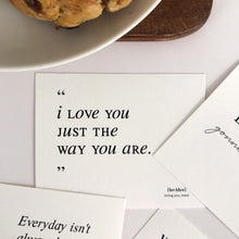 Load image into Gallery viewer, Mini Lettering Postcards (ea)