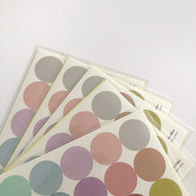 Load image into Gallery viewer, Heart + Circle Sticker Set