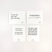 Load image into Gallery viewer, Mini Lettering Postcards (ea)