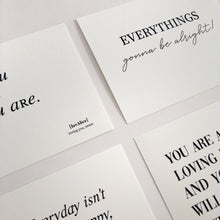 Load image into Gallery viewer, Mini Lettering Postcards (ea)