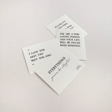 Load image into Gallery viewer, Mini Lettering Postcards (ea)