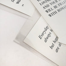 Load image into Gallery viewer, Mini Lettering Postcards (ea)