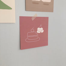 Load image into Gallery viewer, Cherry Cake Dream Postcard