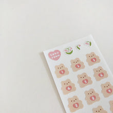 Load image into Gallery viewer, Cosy Room Number Seal Sticker