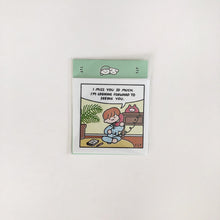 Load image into Gallery viewer, Comic Sticker Set (Green)