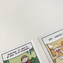 Load image into Gallery viewer, Comic Sticker Set (Green)