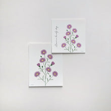 Load image into Gallery viewer, Flower Postcard Set (Peacock Grass)