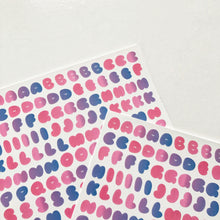 Load image into Gallery viewer, ALPHABET Sticker - Pastel