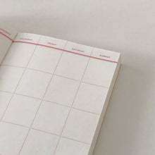 Load image into Gallery viewer, Groovy Days Diary - COTTON BLUE