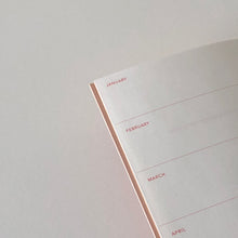 Load image into Gallery viewer, Groovy Days Diary - APRICOT