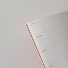 Load image into Gallery viewer, Groovy Days Diary - COTTON BLUE