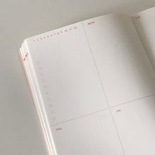 Load image into Gallery viewer, Groovy Days Diary - GINGHAM PINK