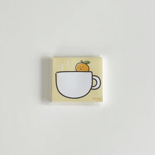 Load image into Gallery viewer, Tangerine Tea Memo Pad